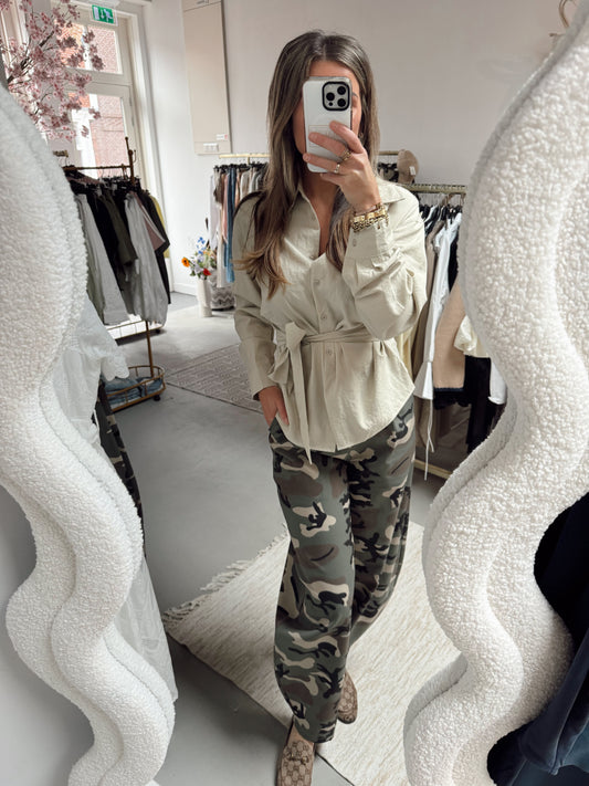 Ambika blouse Adèle Beige