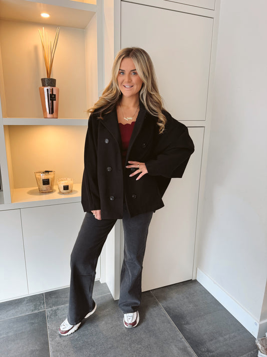 Vilt Jas lange mouwen Wendy Zwart