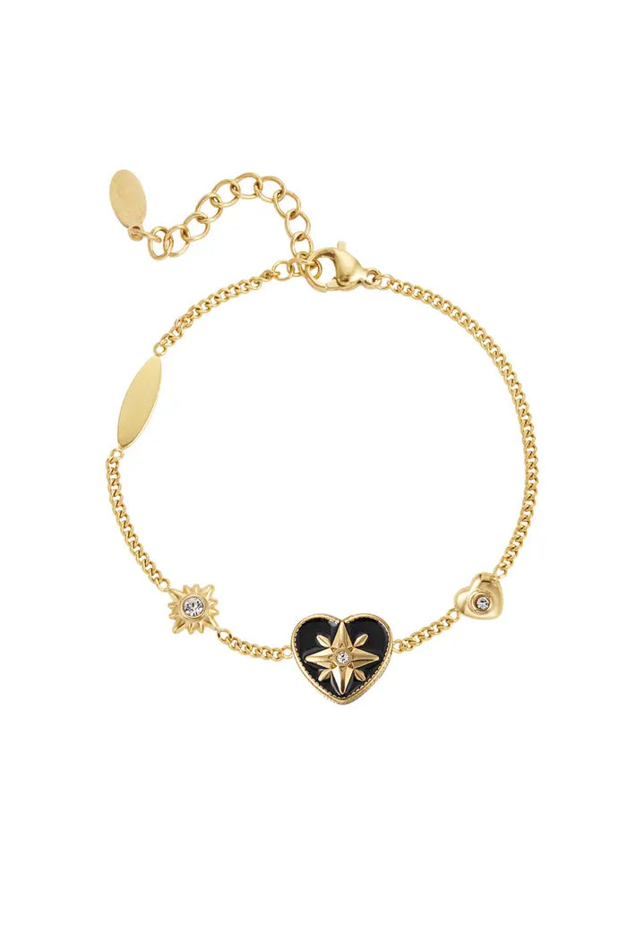 Armband heart charms