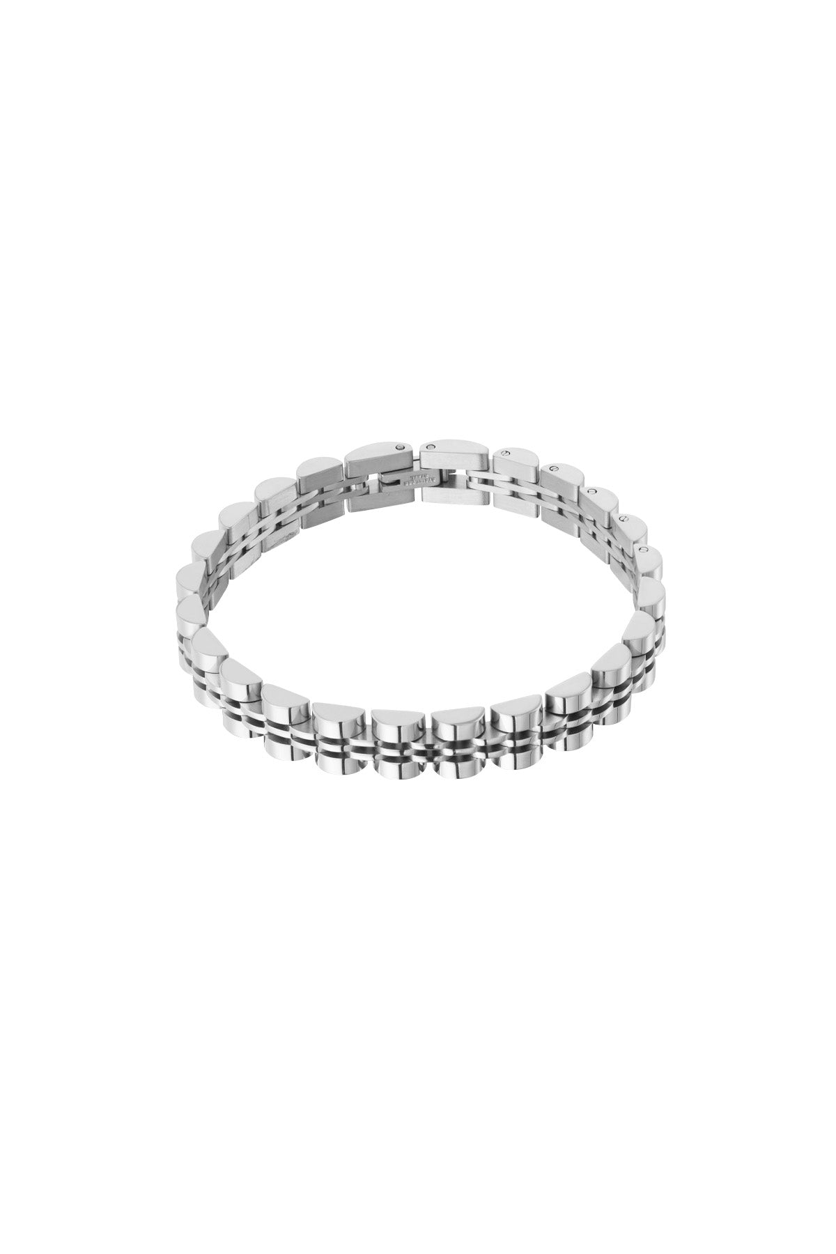 Link armband zilver