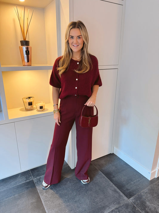 Alpaca Vest korte mouwen Blake