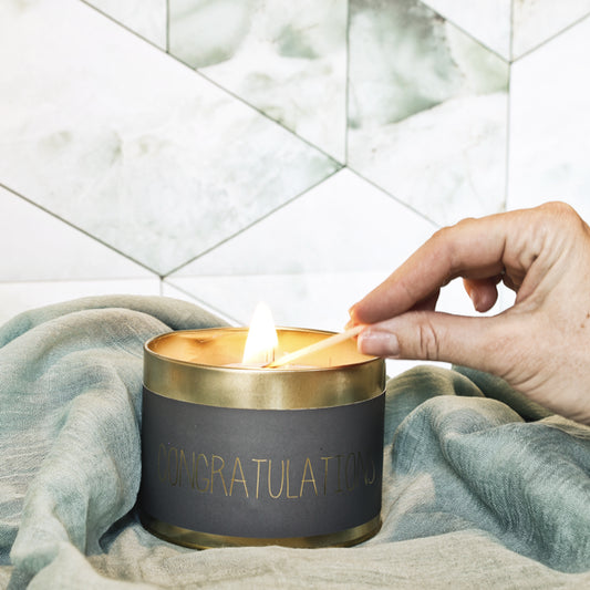 My Flame - Soja kaars - Congratulations