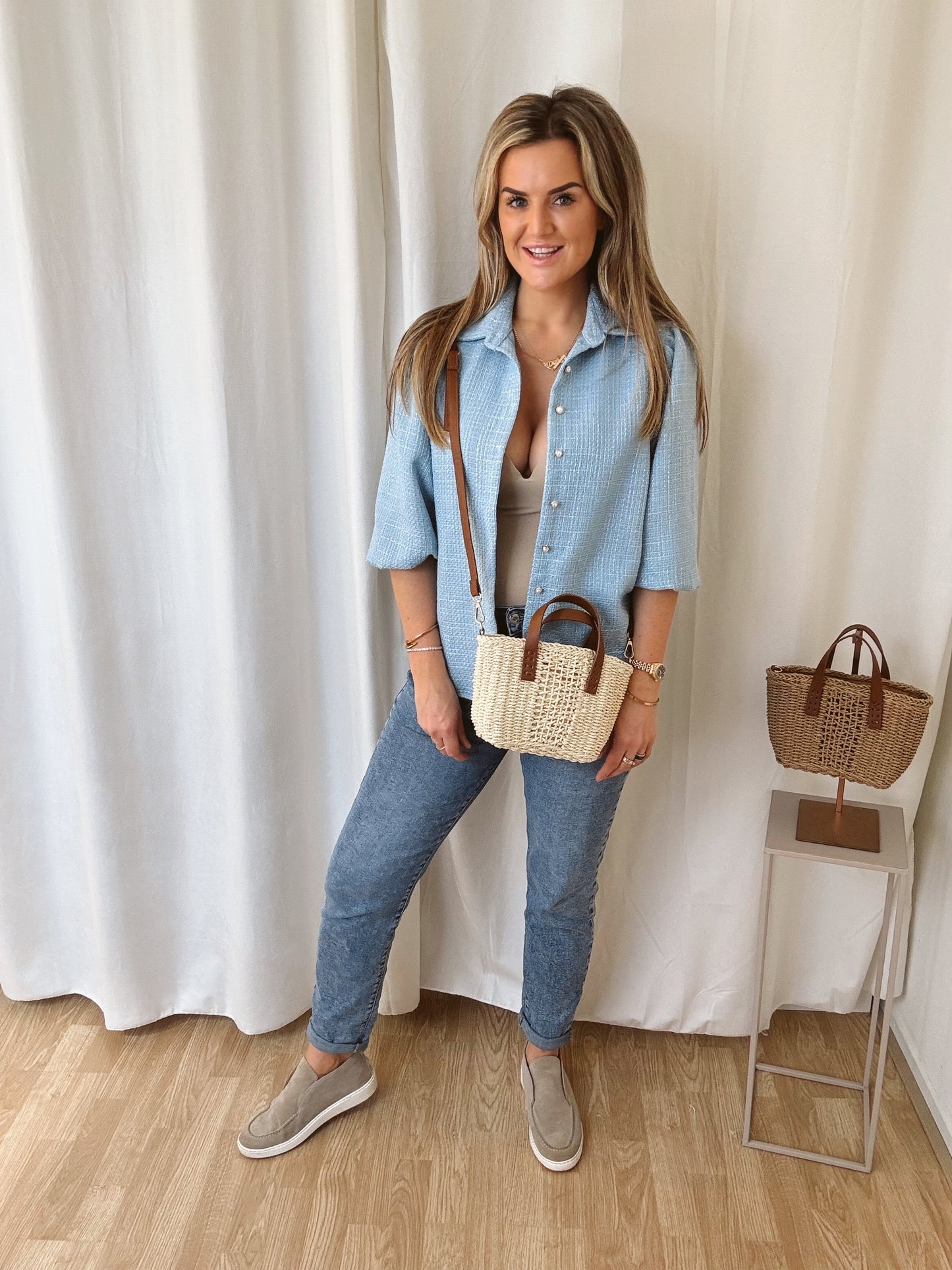 Jas Manon blauw