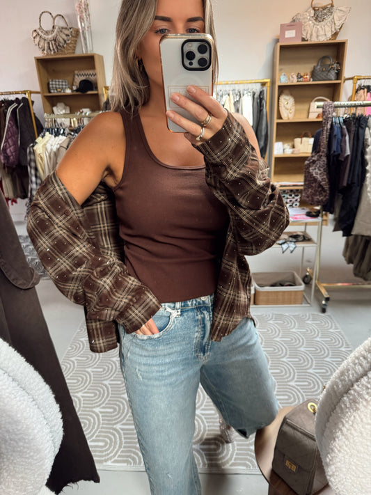 Blouse Kiana Bruin