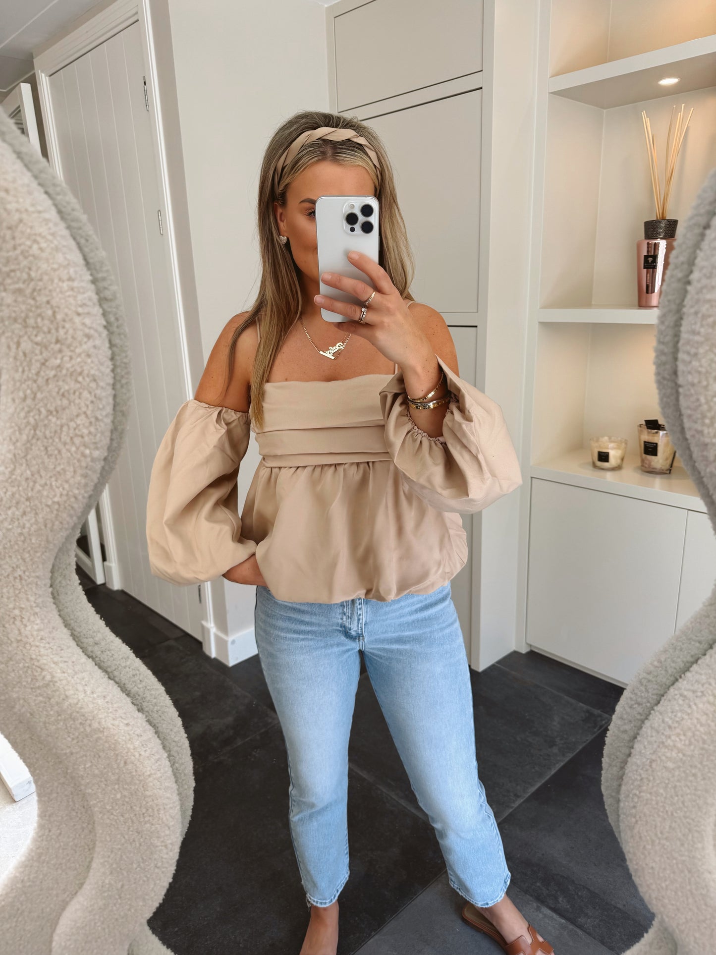 Top Evy Beige