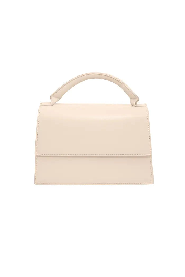 Tas classic babe Wit/lichtroze