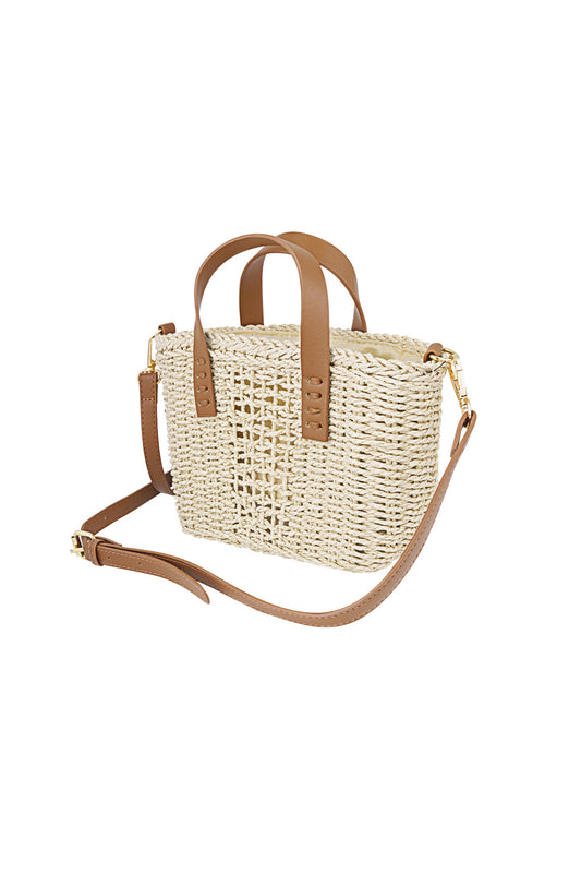 Ibiza tas Gebroken wit