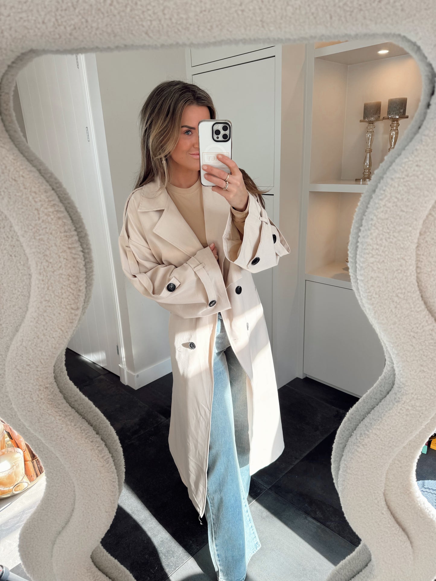 Trenchcoat Tiffy Beige