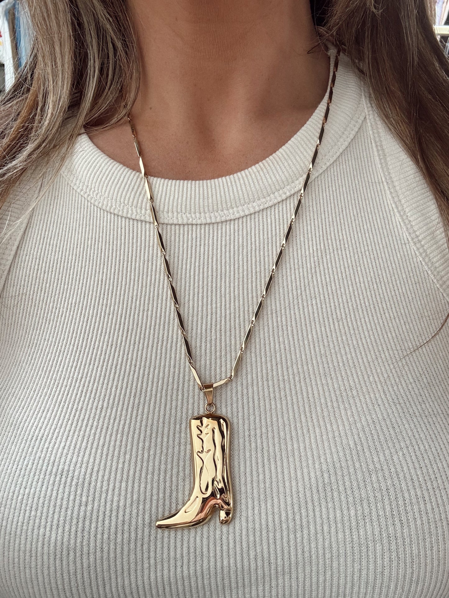 Schakelketting Cowgirl Goud