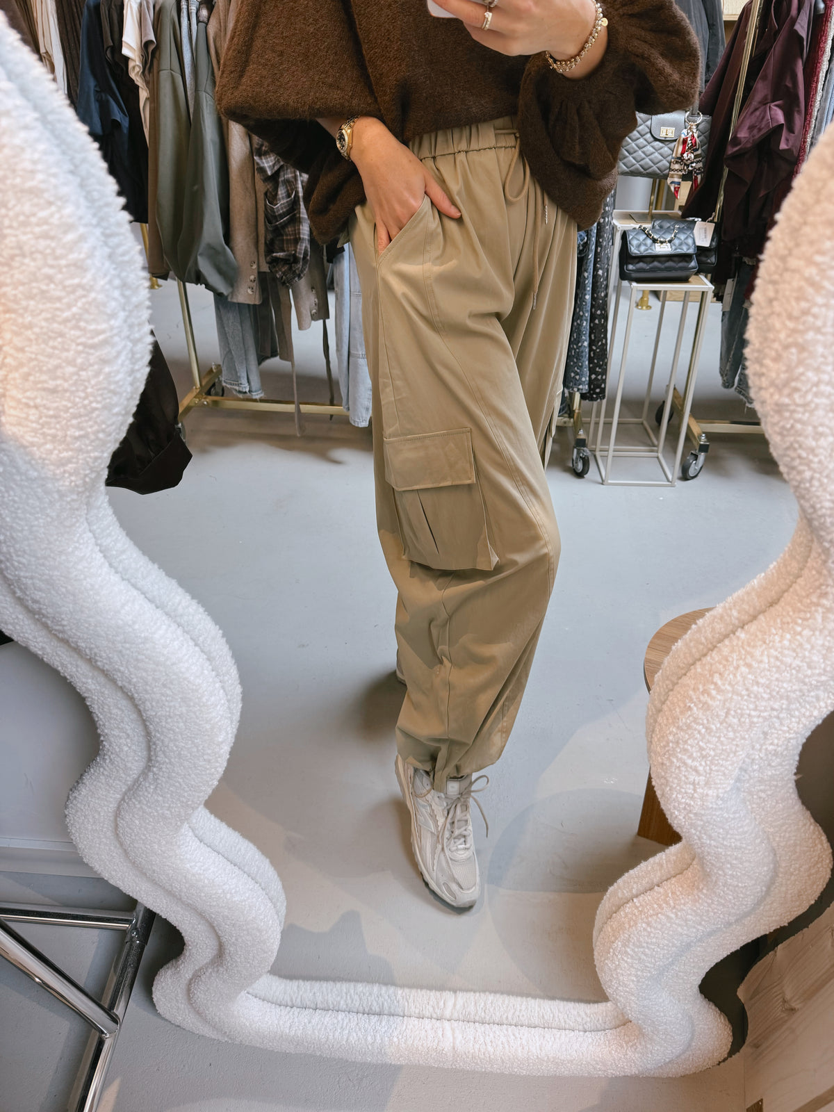 Cargopants Kamille Beige