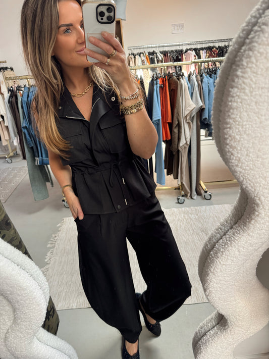 Ambika Pantalon Nina Zwart