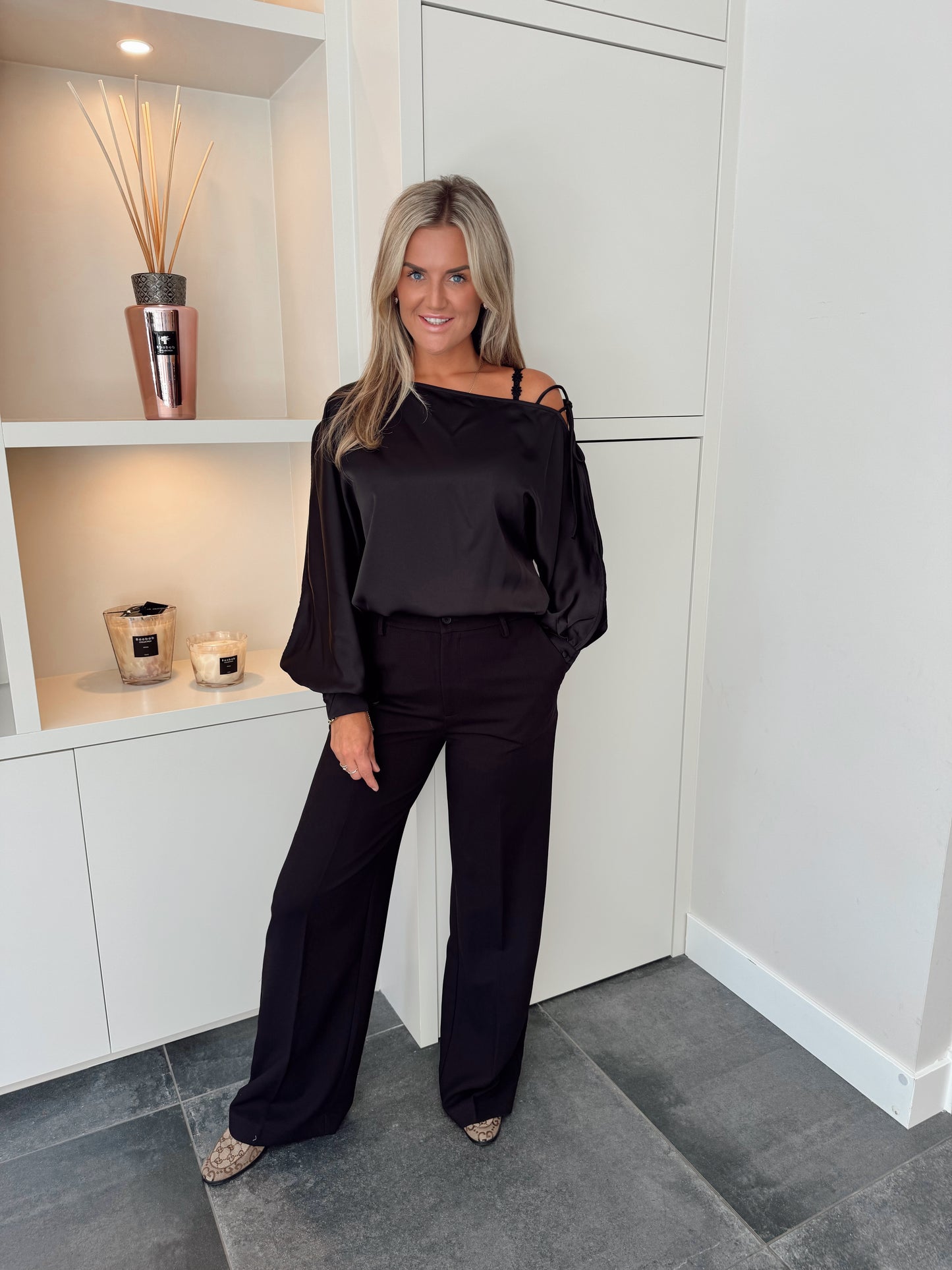 Stella Pantalon Zwart
