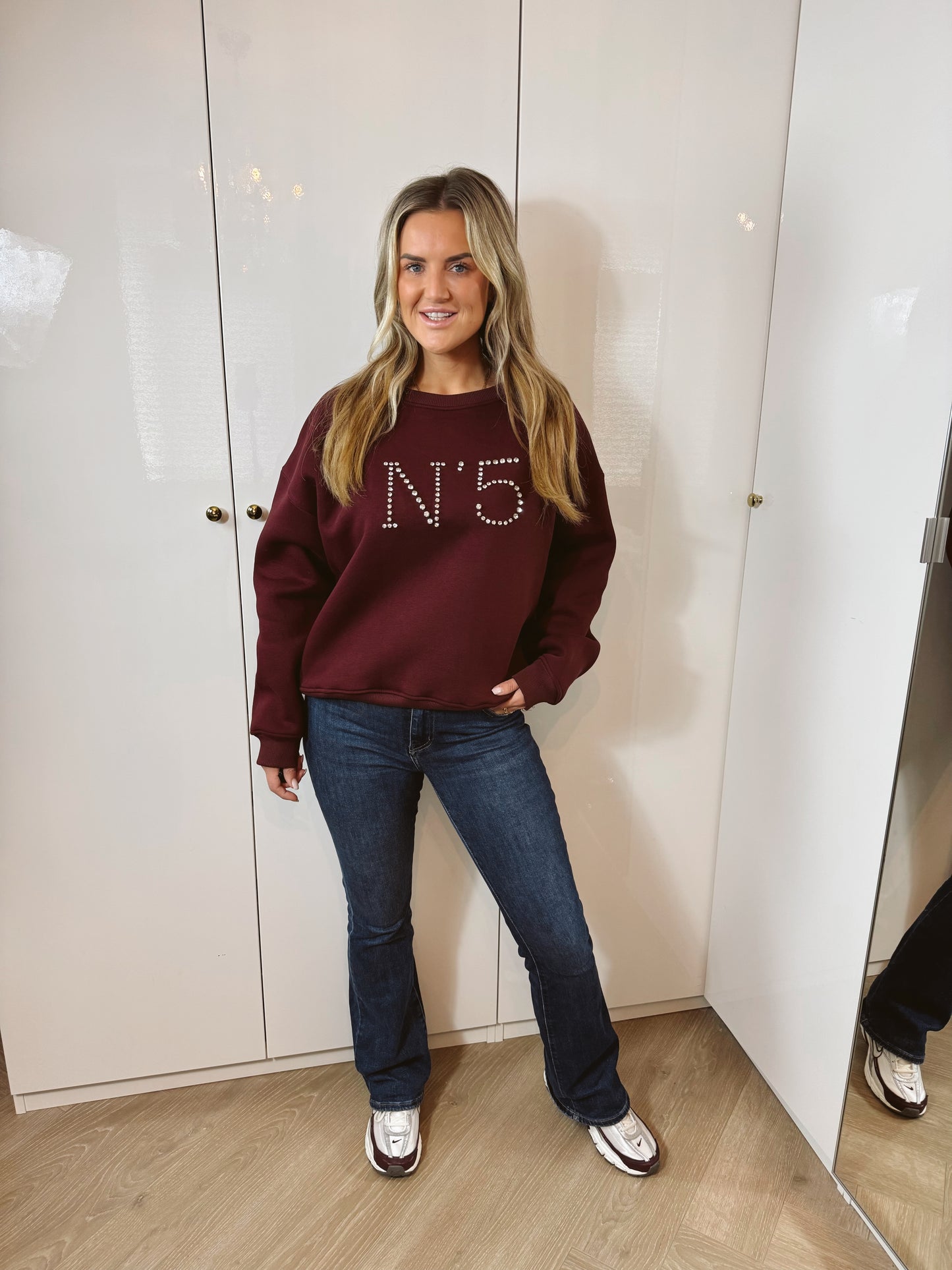 Sweater No5 Burgundy