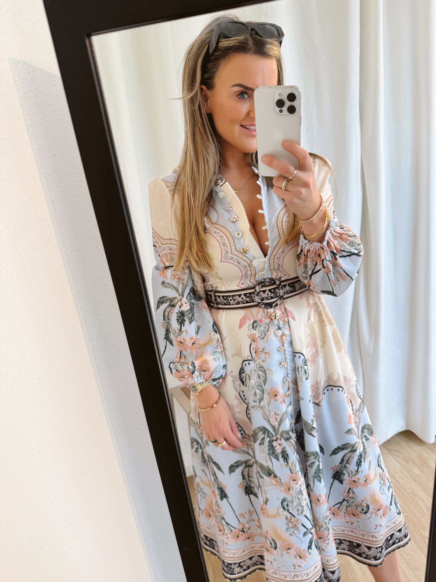 Jurk Ariel print