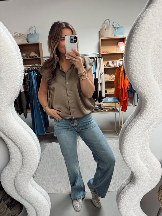 Ambika blouse Daan Taupe