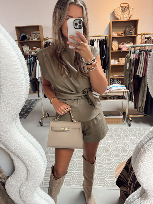 Ambika top Amra Olive