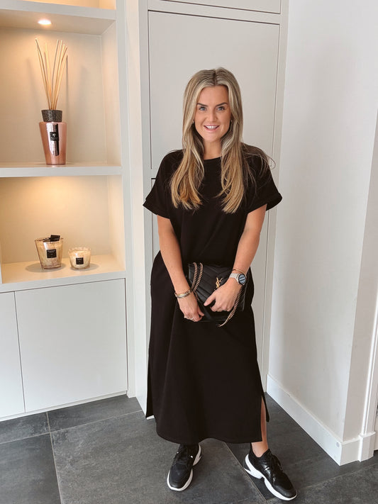 Sweaterdress Bobby Zwart