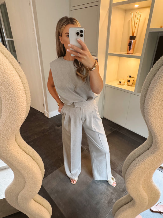 Pants Pantalon Beige Cleo