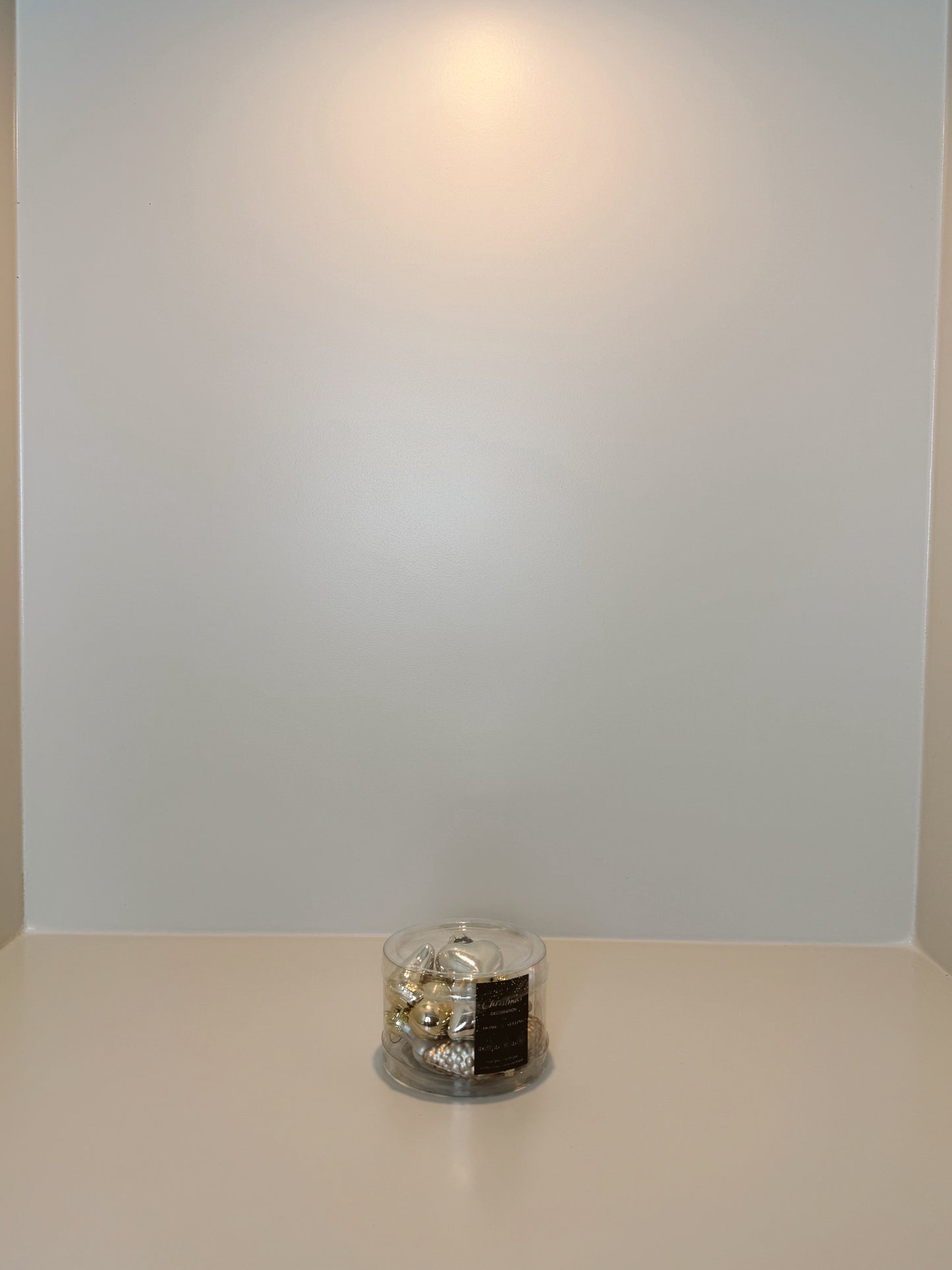 Kerstornamenten Goud Wit