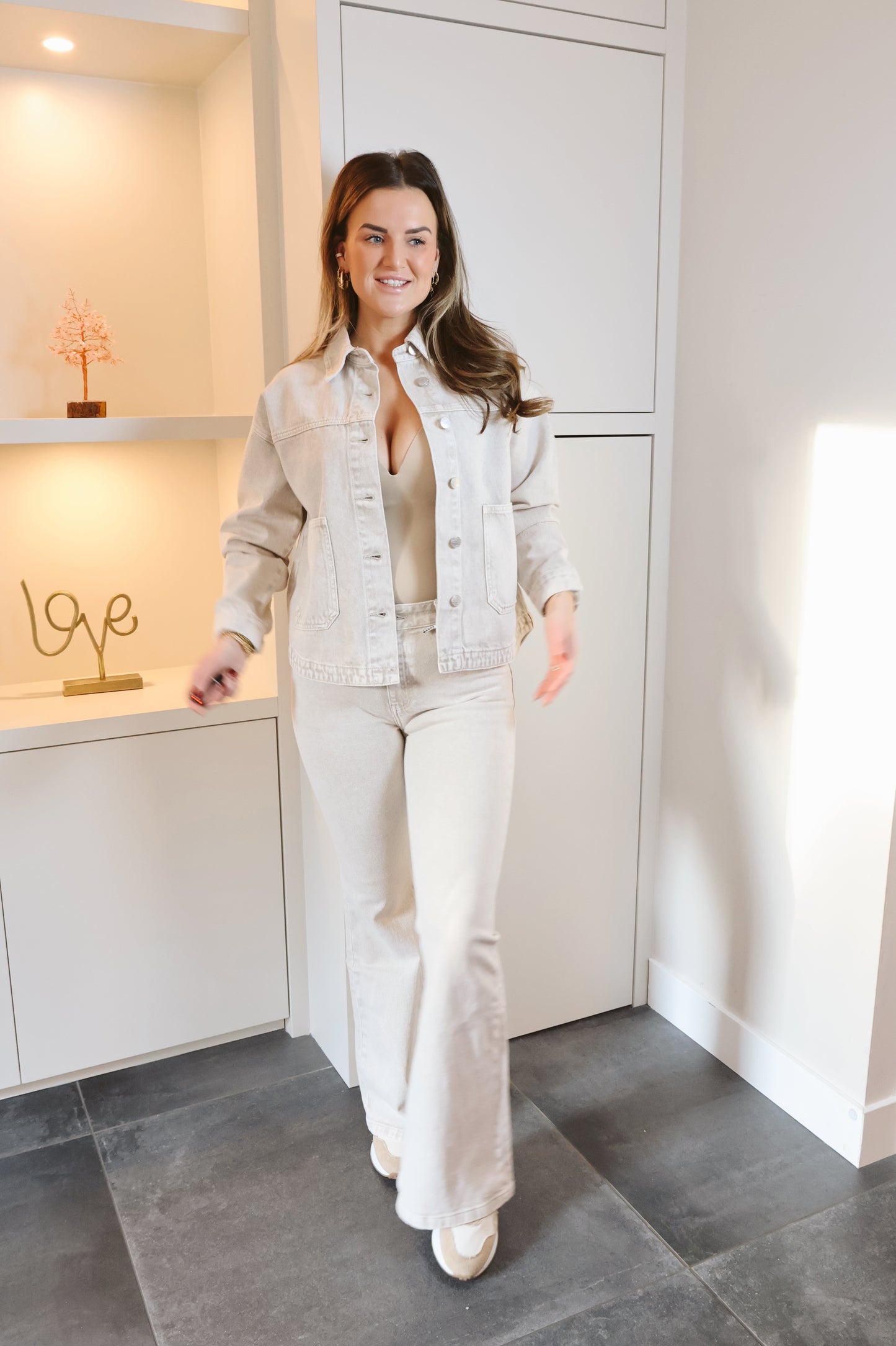 Queen Hearts "The Flare" jas Beige