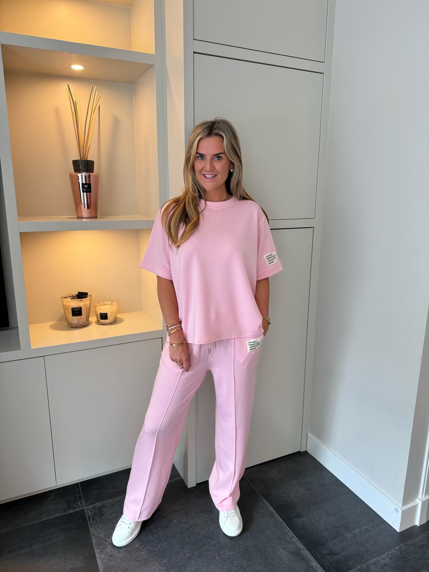 Musthave Joggingset Broek + Top Roze