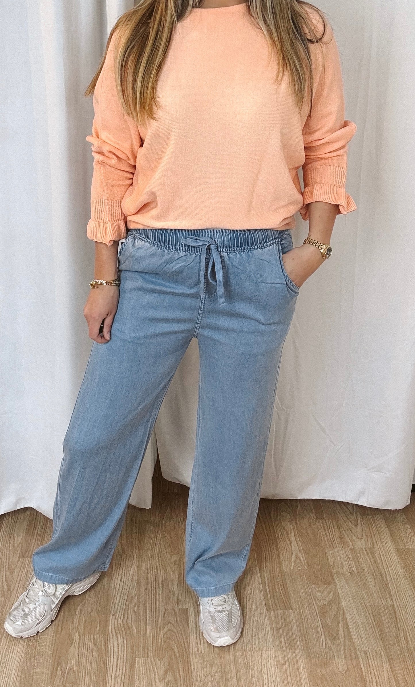 Broek Stella Denim Blauw
