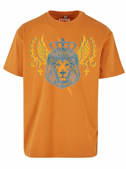 T-shirt Oversized Live Like A Queen