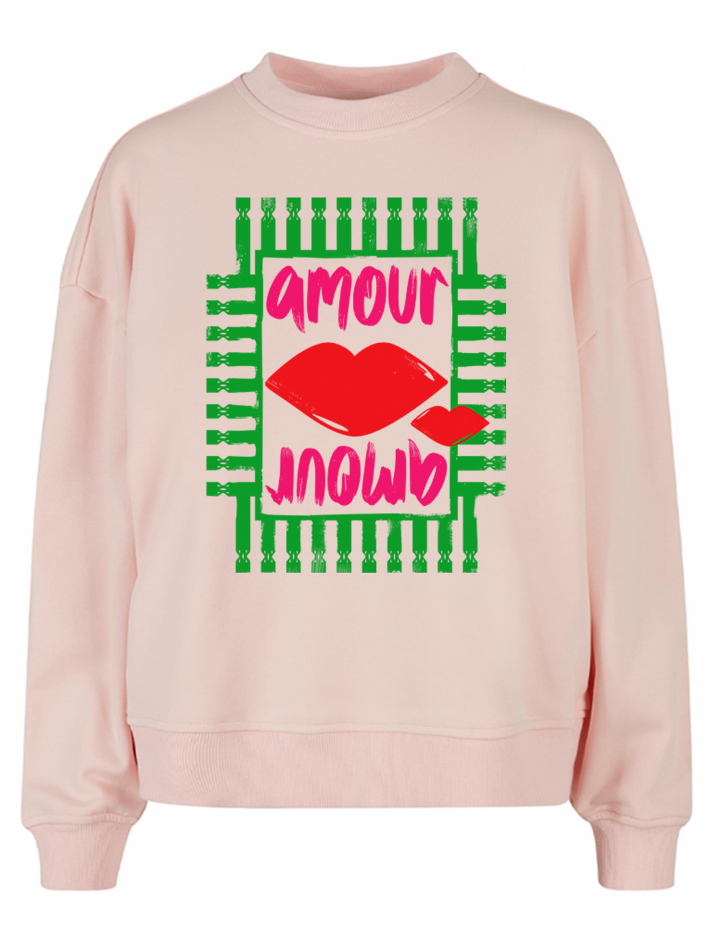 Limited Sweater Boxy Amour Amour Green
