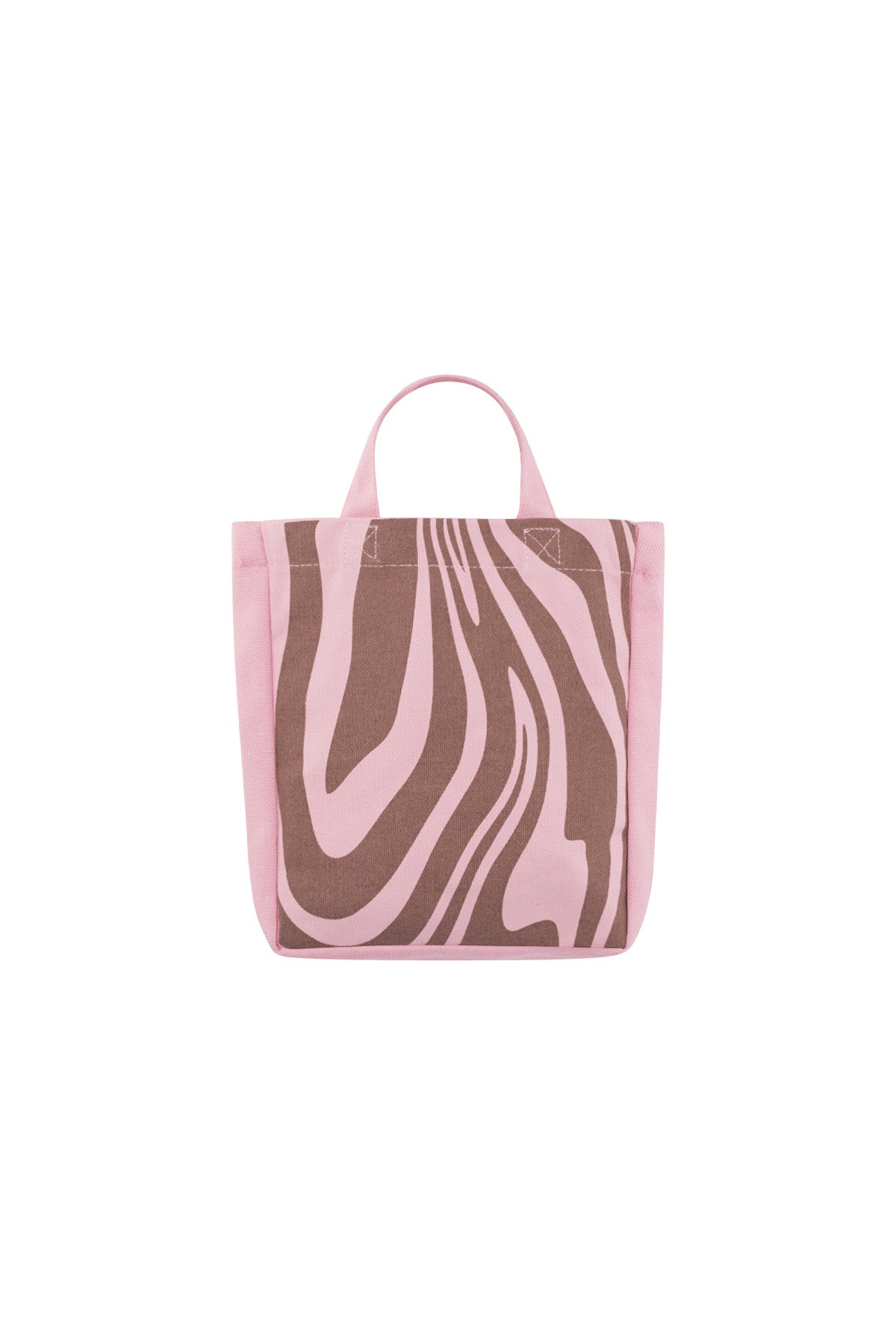 Canvas tas zebra klein