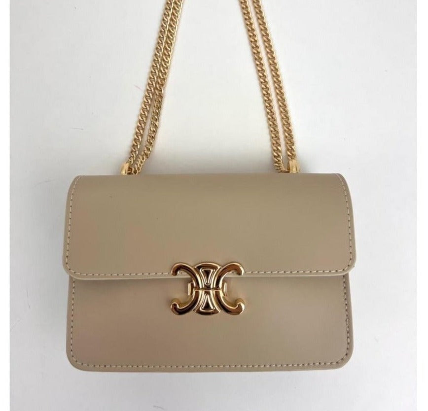 CC Tas echt leer Beige