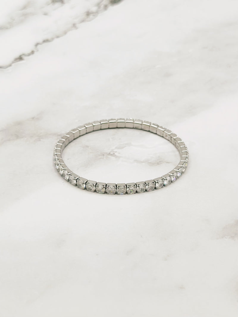 Emily armband Stones silver