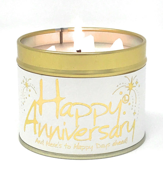 Lily Flame Geurkaars Happy Anniversary