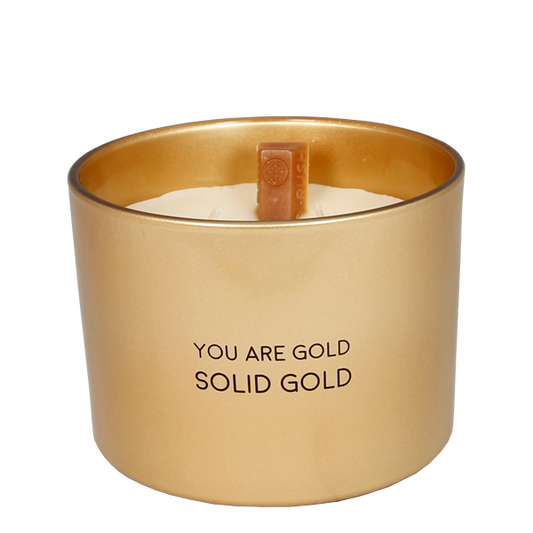 My Flame - Soja kaars - You Are Gold, Solid Gold
