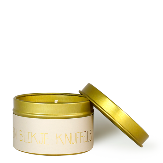 My Flame - Soja kaars XS - Een blikje knuffels