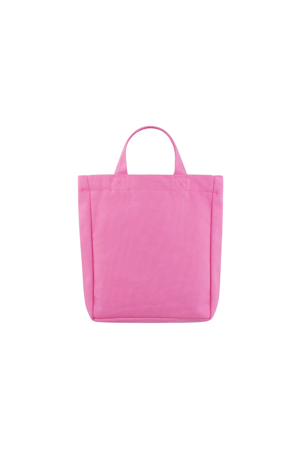 Canvas tas wimpers roze klein