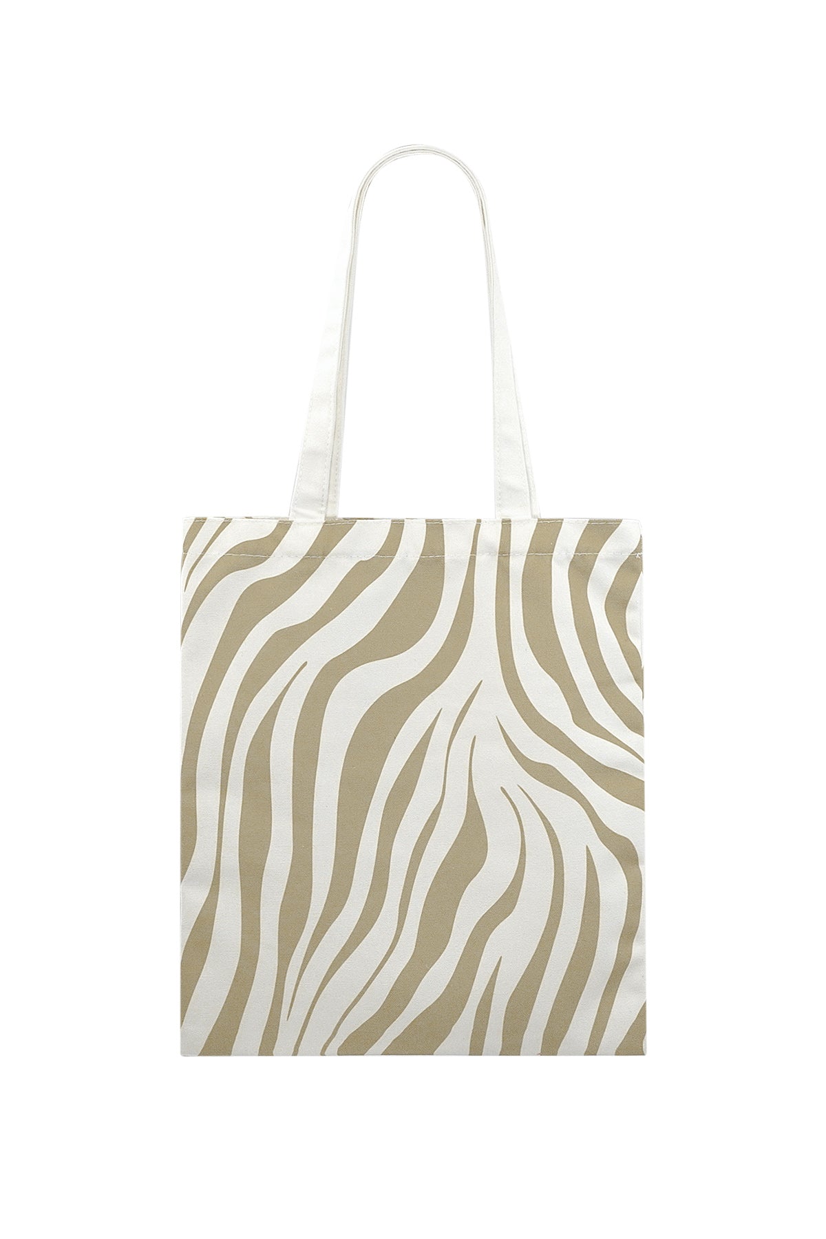 Canvas tas zebra klein