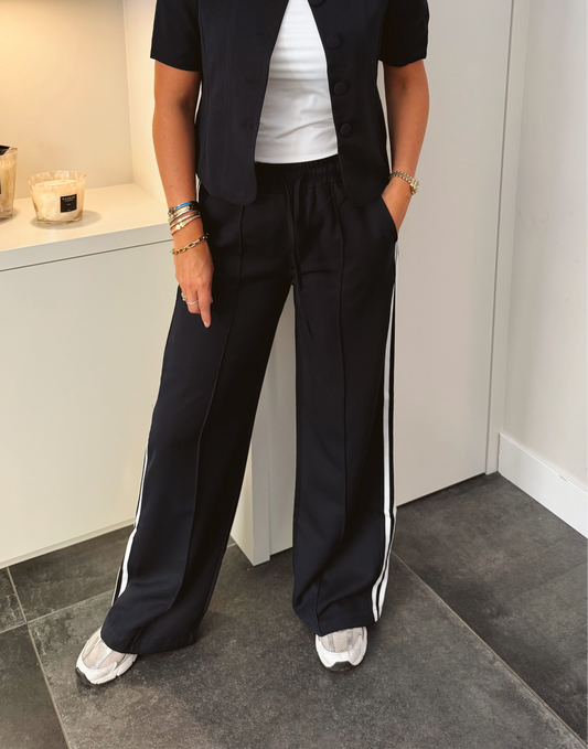 Pants Billy strepen Blauw
