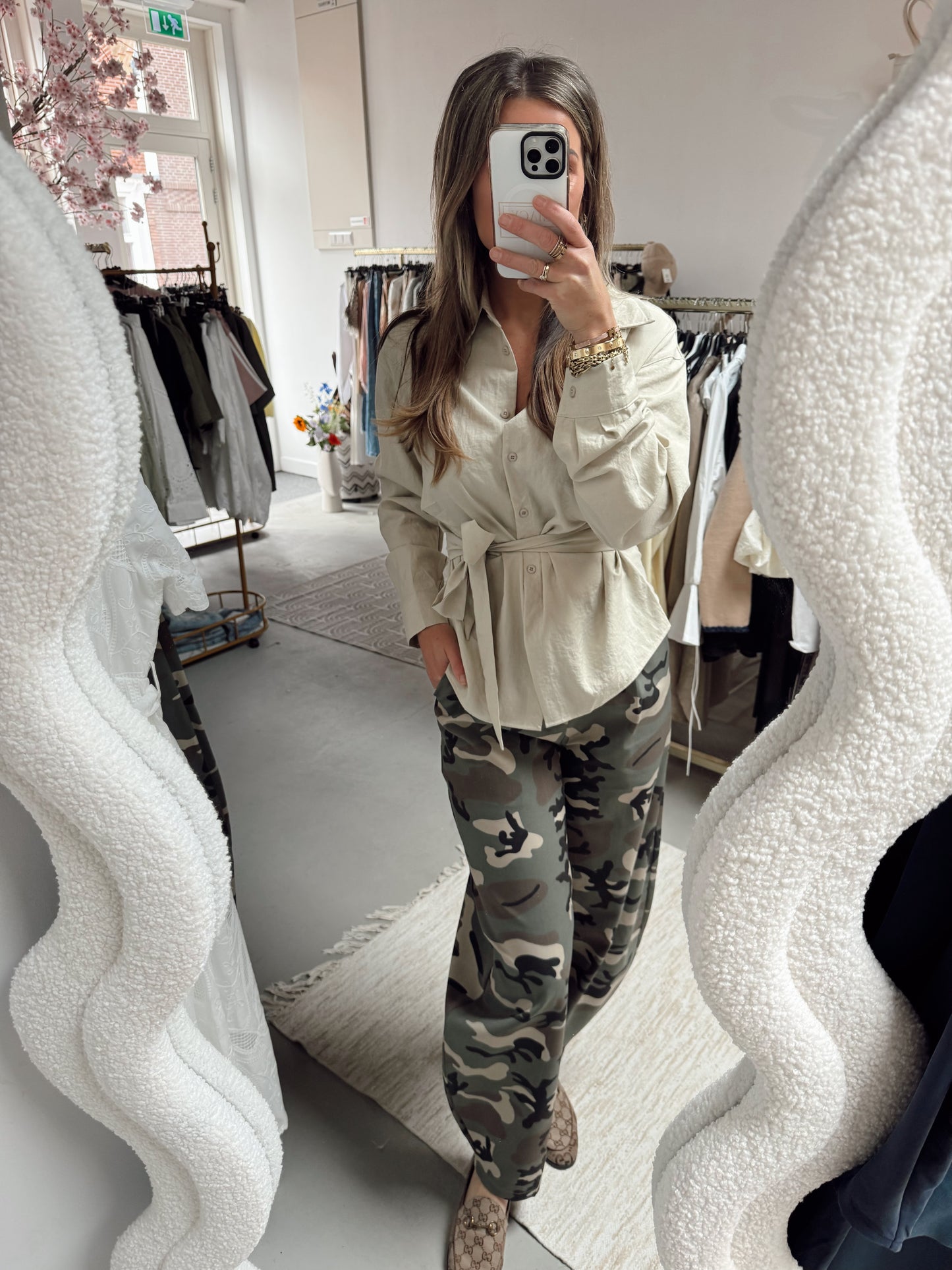 Ambika broek Nina Camouflage