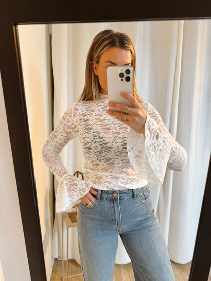 Koko Lace top Wit
