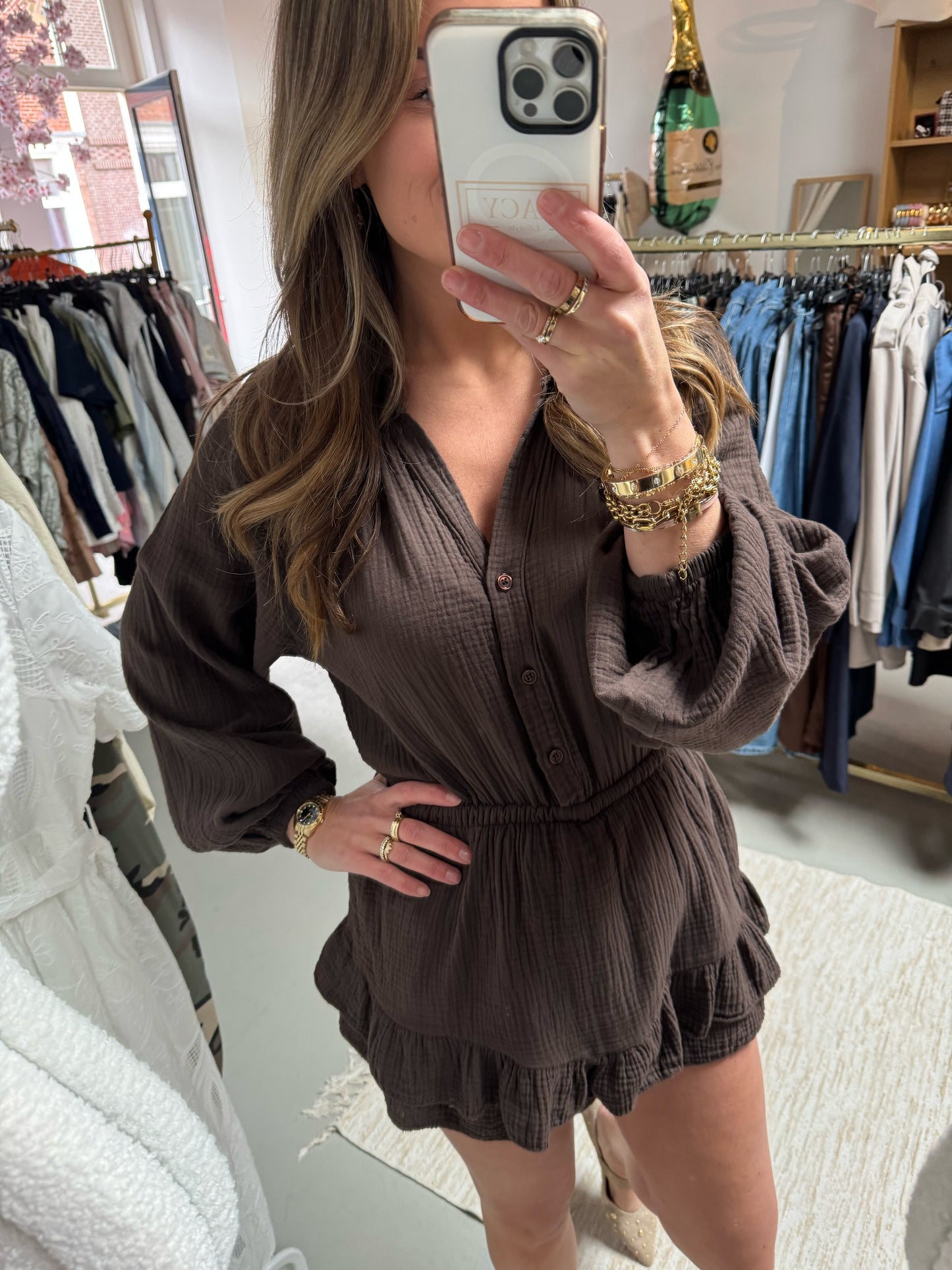 Jumpsuit Anna Bruin