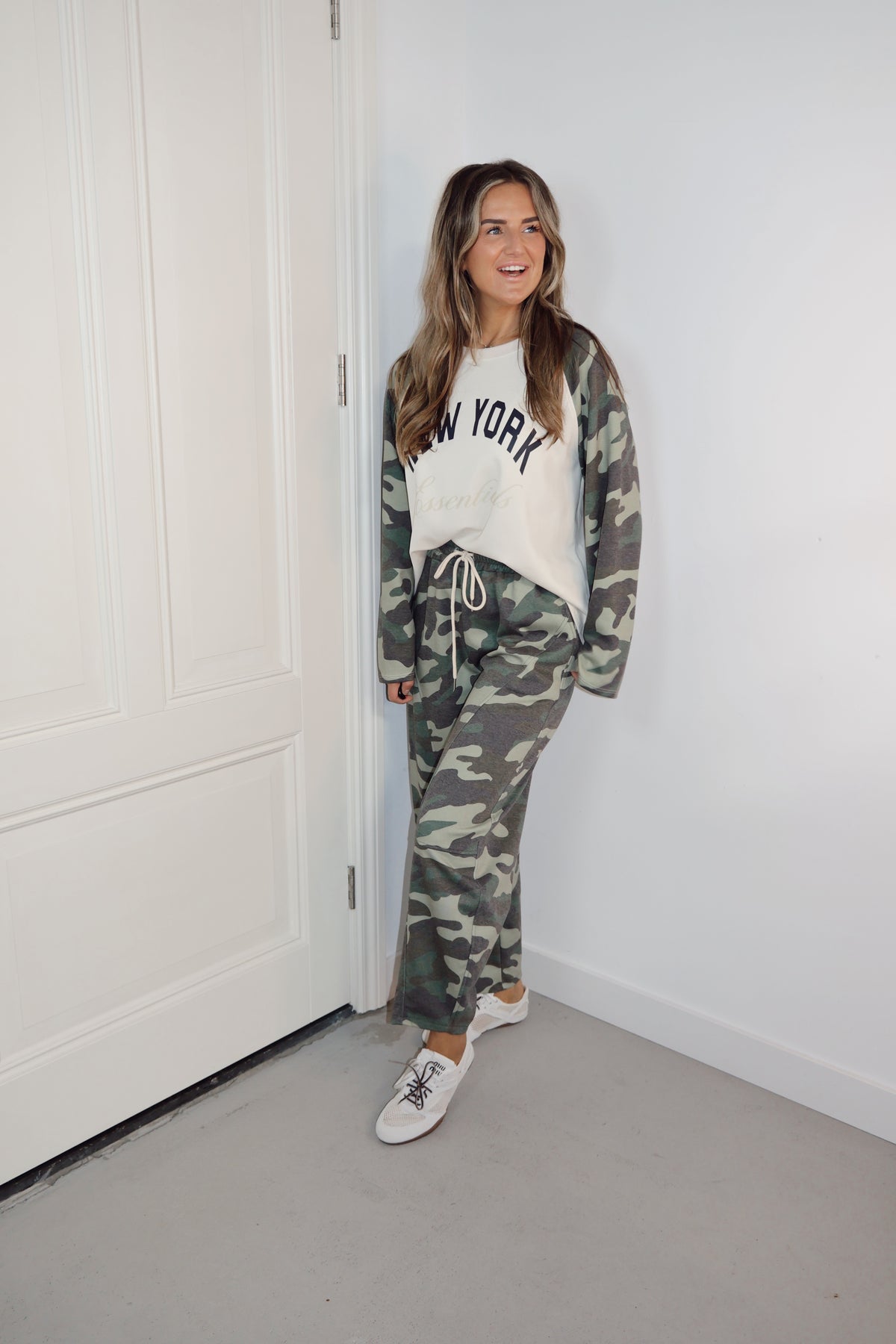 Trui New York Army/Beige