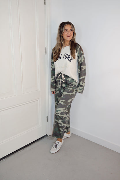 Trui New York Army/Beige