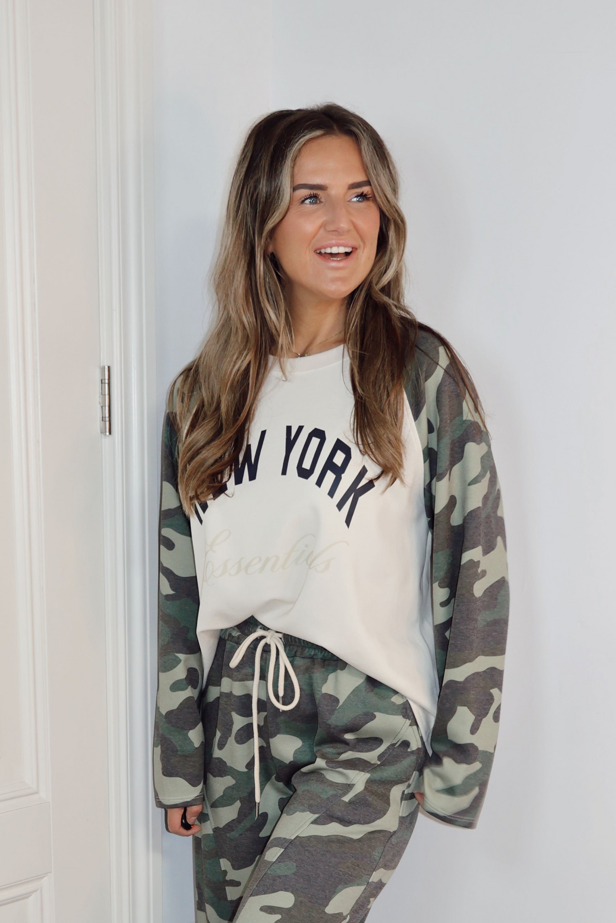 Trui New York Army/Beige