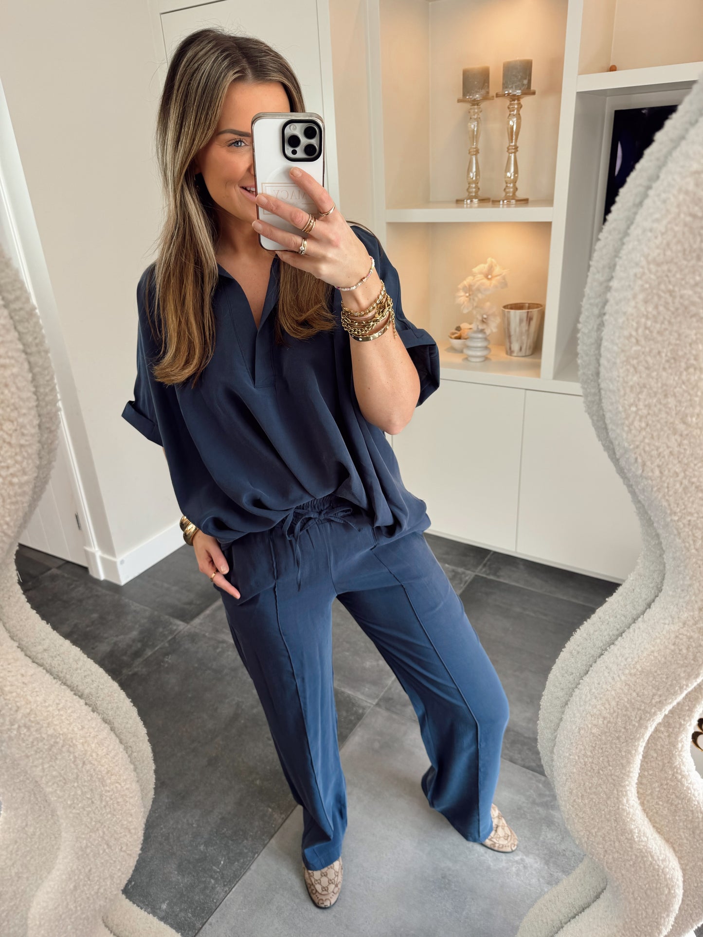 Ambika set Bobo Navy