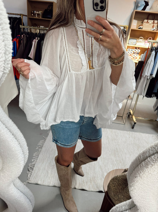 Blouse Bonaire Wit