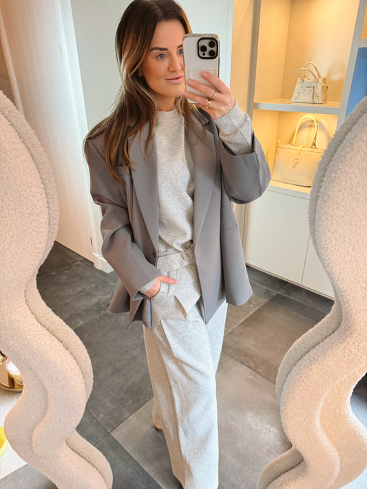 Ambika Blazer Jasmiin Grijs