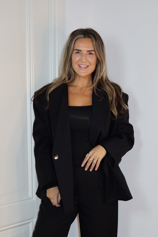 Ambika Blazer Jasmiin Zwart