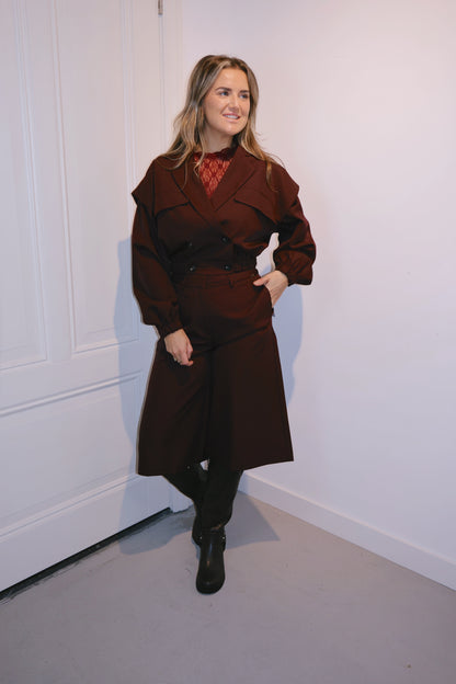 Ambika Jort Klaartje Plum/Burgundy