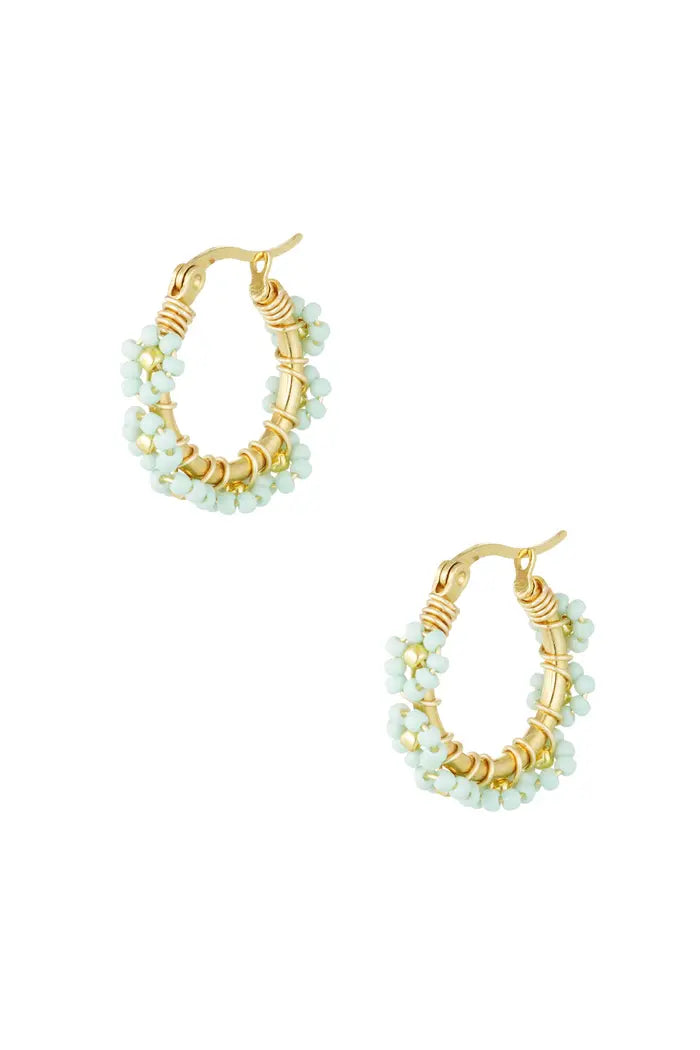 Beads oorbellen