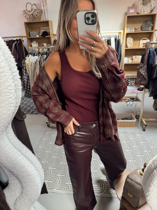 Blouse Kiana Burgundy